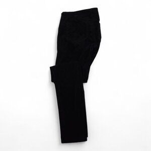 White House Black Market Womens Size 10 Black Corduroy Jean Pants